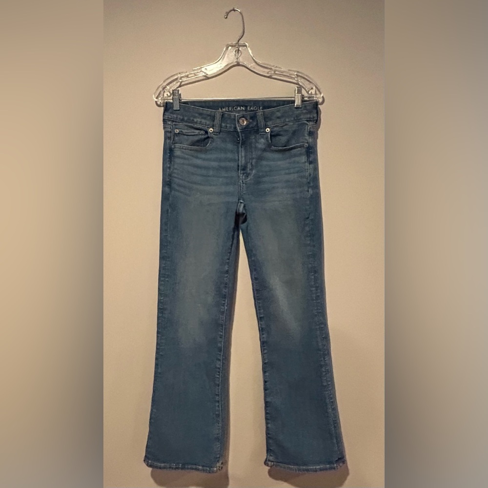 American Eagle Outfitters Women's Boot Cut Jeans - Blue